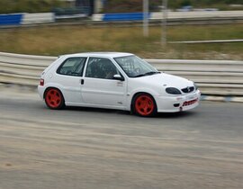 Stage de Rallycross en Saxo VTS - Circuit de Faleyras