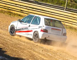 Stage de Rallycross en Saxo VTS - Circuit de Faleyras Stage de Rallycross en Saxo VTS - Circuit de Faleyras