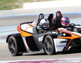 Baptême en KTM X-BOW - Circuit de Pau-Arnos