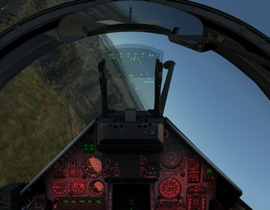 Simulateur de Vol Avion de Chasse Mirage 2000 près de Lille