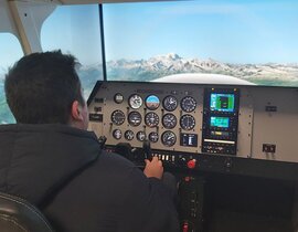 Simulateur de Vol en Avion à Lyon-Bron