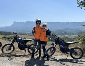 Balade en Moto Tout-Terrain Electrique près de Valence Balade en Moto Tout-Terrain Electrique près de Valence
