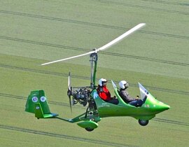 Baptême en ULM Autogire près de Cergy-Pontoise - Vallée de l'Oise