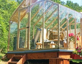 Dormir dans une Cabane de Verre à Pagny sur Moselle