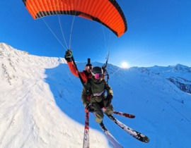 Baptême en Speed Flying à Modane