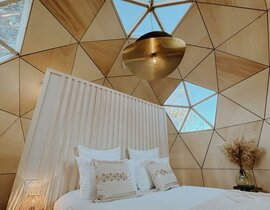 Nuit en Dôme à Cœur Cristal à Magalas Nuit en Dôme à Cœur Cristal à Magalas