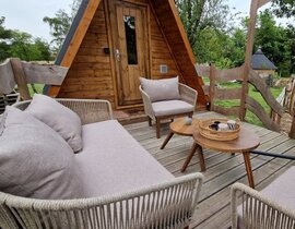 Cabane avec Spa près de Sarrebourg