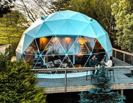 Nuit en Bulle Perchée avec Spa à Romilly-sur-Andelle