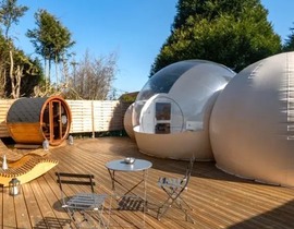 Nuit en Bulle avec Spa et Sauna près de Chantilly