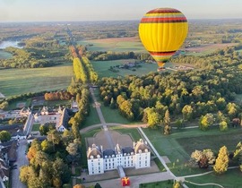 Vol en Montgolfière - Le Château de Cheverny