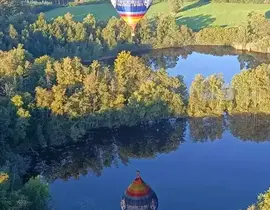 Vol en Montgolfière - Survol des Mille Etangs