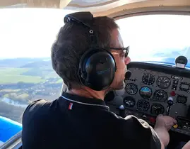 Vol d'Initiation au Pilotage d'Avion près de Fontainebleau