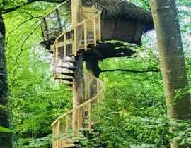Cabane dans les Arbres à Pléhédel près de Paimpol Cabane dans les Arbres à Pléhédel près de Paimpol