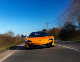 Stage sur Route en McLaren 540 C près de Besançon