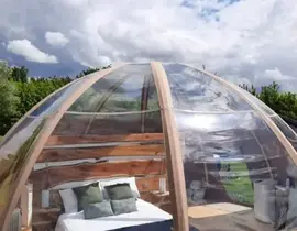 Nuit en Bulle avec Spa à Auriac-sur-Vendinelle