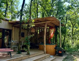 Nuit en Tiny House avec Bain Nordique près d'Albi Nuit en Tiny House avec Bain Nordique près d'Albi