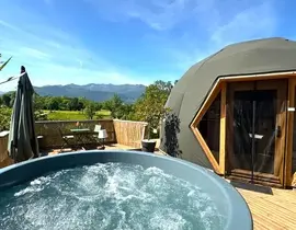 Nuit en Dôme avec Bain Nordique à Asson près de Pau Nuit en Dôme avec Bain Nordique à Asson près de Pau