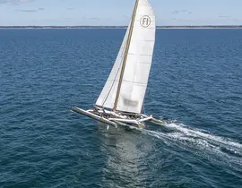 Sortie en Trimaran de Course à la Trinité-sur-Mer