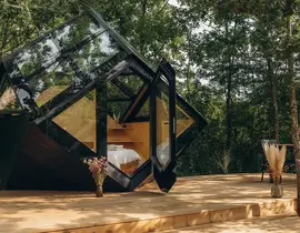 Nuit en Dôme de Verre avec Bain Nordique à Moissac