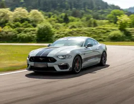 Baptême en Ford Mustang V8 - Circuit de Dijon-Prenois