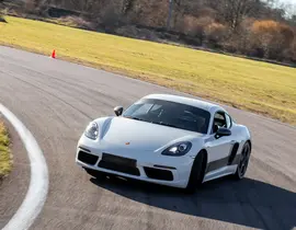 Baptême en Porsche 718 Cayman - Circuit de Dijon-Prenois
