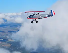 Baptême en ULM Biplan près de Poitiers