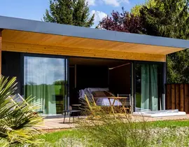 Nuit en Lodge de Luxe avec Spa à Prémilhat