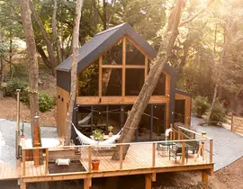 Nuit en Lodge de Luxe avec Bain Nordique à Saint-Clar