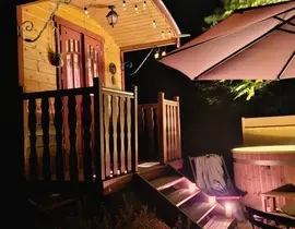  Nuit en Roulotte avec Bain Nordique à Padirac