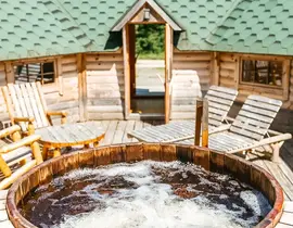 Nuit en Kota avec Spa et Sauna près de Dinan Nuit en Kota avec Spa et Sauna près de Dinan