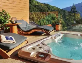 Spa et Apéritif au Pure Montagne Resort à Saint-Martin Vésubie