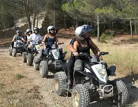 Randonnée en Quad près d'Aix-en-Provence