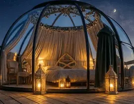 Nuit en Dôme à Lantignié