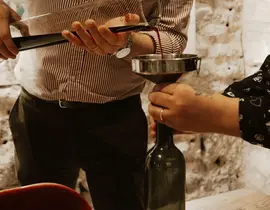 Atelier Assemblage de vin au M.Musée du Vin à Paris Atelier Assemblage de vin au M.Musée du Vin à Paris