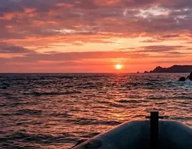 Coucher de soleil en Bateau à Camaret-sur-Mer