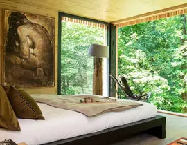 Cabane Perchée de Luxe avec Spa au Loire Valley Lodges à Esvres