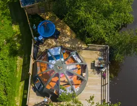 Nuit en Bulle avec Spa à la Roche Maurice près de Landerneau