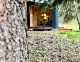 Nuit en Ecolodge avec Sauna Privatif à Notre-Dame-du-Pré Nuit en Ecolodge avec Sauna Privatif à Notre-Dame-du-Pré