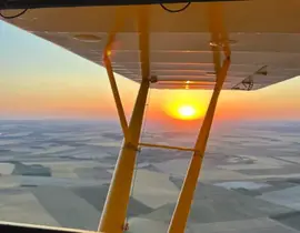 Baptême en Avion Léger à Gisy-les-Nobles - Survol de la Bourgogne