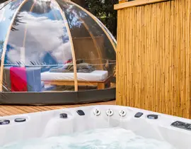 Nuit en Dôme avec Spa Privatif dans le Parc des Vosges du Nord
