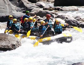 Rafting sur L'Ubaye à Barcelonnette Rafting sur L'Ubaye à Barcelonnette