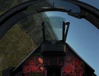 Simulateur avion de chasse, stage, simulation de vol avion de chasse