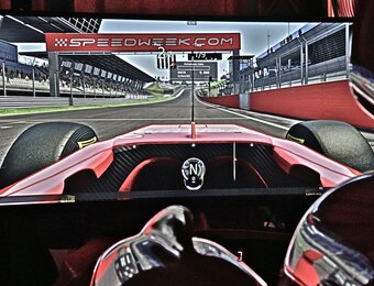 Simulateur de conduite F1 sur circuit à Ostwald (67) Strasbourg - ON BOARD  F1