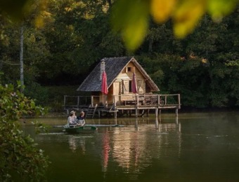 Bon cadeau insolite cabane sur l'eau Dordogne - Cabane sur l'eau