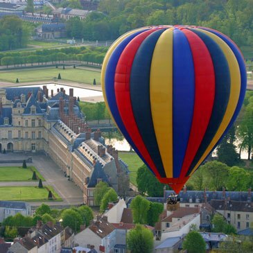 Baptême de l&#39;air montgolfière proche Fontainebleau