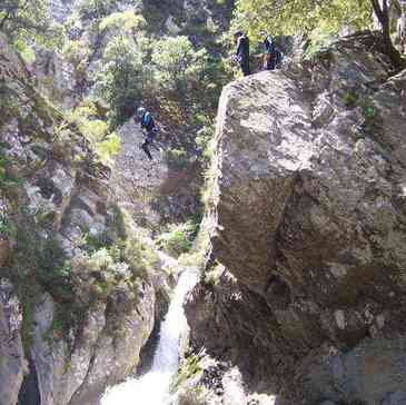 Canyoning, département Pyrénées orientales Canyoning, département Pyrénées orientales