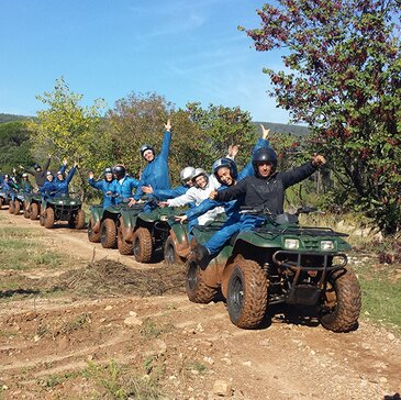 Randonnée en Quad dans le Massif des Maures Randonnée en Quad dans le Massif des Maures