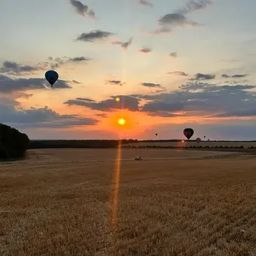 Baptême de l&#39;air montgolfière proche Saint-Amand-les-Eaux