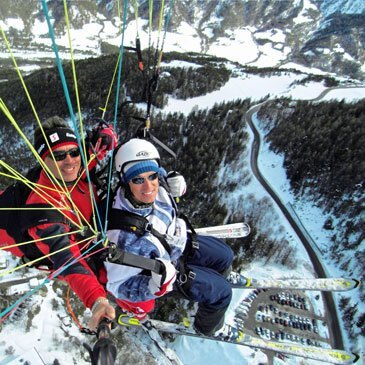 Baptême en parapente proche Pra Loup  Baptême en parapente proche Pra Loup