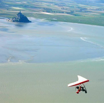 Aérodrome de Granville - Mont Saint Michel, Manche (50) - Baptême en ULM et Autogire